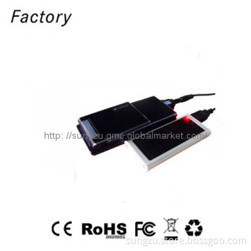 CE solar travel mobile charger for USA market